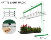GROWERBASICS 4FT LIGHT RACK