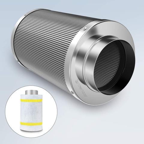 GROWERBASICS 6 INCH CARBON FILTER (6 - Accessories - Holland Industry