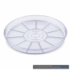 SAUCER 10" CLEAR PLASTIC (EA) - 1