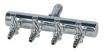 EcoPlus Air Manifold T Style 3/8 in Inlet - 4 Valve Outlet