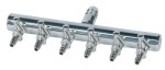 EcoPlus Air Manifold T Style 3/8 in Inlet - 6 Valve Outlet