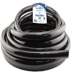 HYDRO FLOW VINYL TUBING BLACK 1 IN ID - 1.25 IN OD 50 FT ROLL