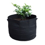 GROWERBASICS FABRIC BLACK POT 100 GALLON