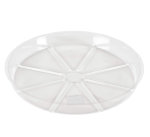 SAUCER 17" CLEAR PLASTIC (EA)