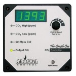 GROZONE SC02 CO2 CONTROLLER 1 OUTPUT 0-5000 PPM