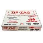 ZIP-ZAG ORIGINAL LARGES 250G - 1/2 LB 27.9 CM X 29.8 CM(150)