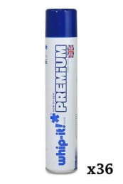 whip-it premium butane 420ml (36pcs/cs) buy one get 1 free!