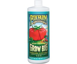 foxfarm grow big hydroponic liquid concentrate 1 l