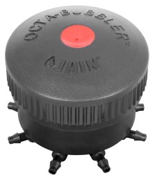 jain irrigation octa-bubbler 10 gph per outlet - red high flow bubbler (10/bag)