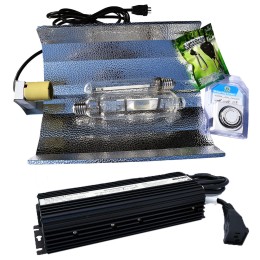 bat wing reflector 600w grow light starter kit hid mh/hps