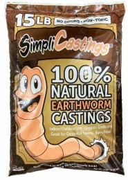 simplicastings earthworm castings, 15lb