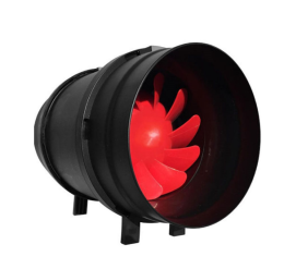 vortex fan vmf-series inline 6'' 115v 329 cfm