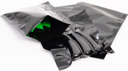 zoompak 1 lb black vacuum seal bags (ea)
