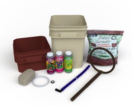 general hydroponics waterfarm 4 gallons system