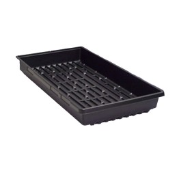 ECONO BLACK TRAY WITHOUT HOLES (EA)