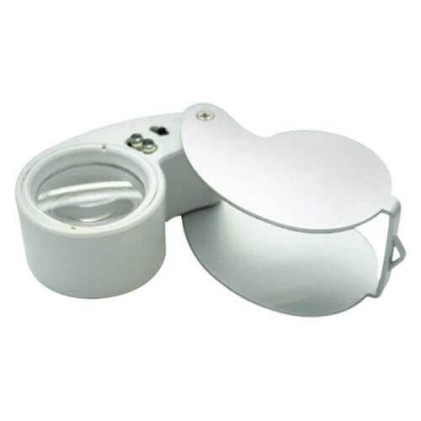 Grower's Edge Illuminated Magnifier Loupe 40x