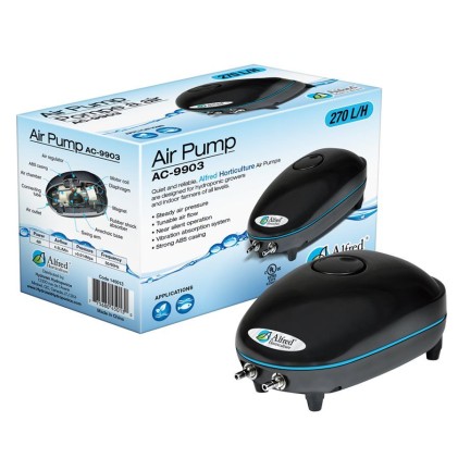 ALFRED AIR PUMP 2 OUTLETS 270L/H 4W