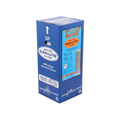 CAN-FILTERS CAN-LITE CARBON FILTER 600 CFM 6''