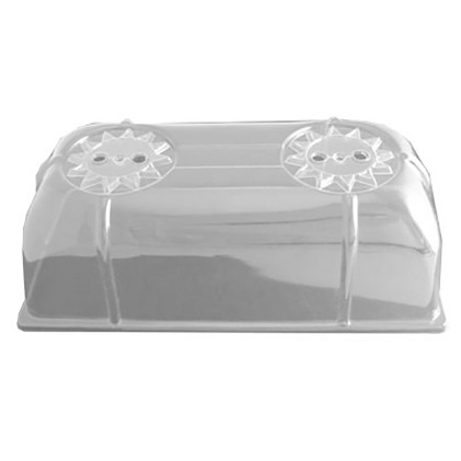 DE LUXE VENTILATED DOME 6.5'' X 21'' X 11'' #202 (50)