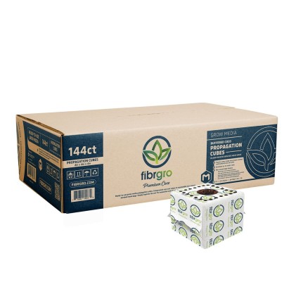 FIBRGRO AIRMAX PROPAGATION COCO CUBE 4&rdquo;X4&rdquo;X4&rdquo; - 144/CS