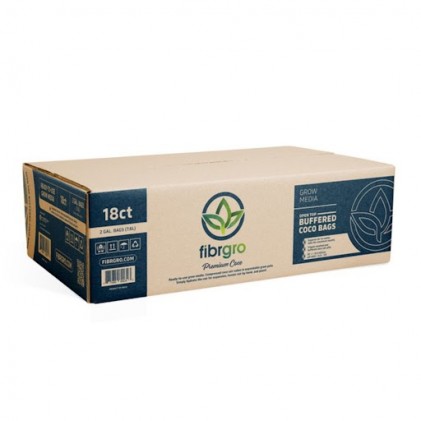 Fibrgro Buffered Open Top Bag 2 Gallon 40/60 Blend - Optimal Plant Growth