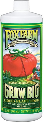FOXFARM GROW BIG LIQUID CONCENTRATE 1 L