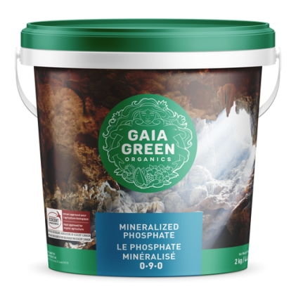 GAIA GREEN MINERALIZED PHOSPHATE 2 KG PAIL (FOSS. GUANO)