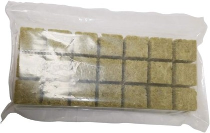 HollandBasics Hydroponic Mineral Wool Cubes (21 Pcs)