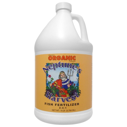 NEPTUNE'S HARVEST HYDROLYZED FISH FERTILIZER 2-4-1 1 GAL
