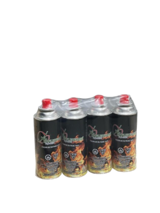 PERFECT BUTANE GAS STOVE CARTRIDGE 227G (4-PACK)