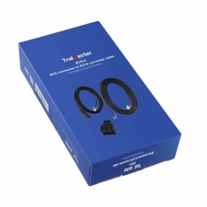TROLMASTER RJ12 TO M16 PUSHLOCK CONNECTOR CABLE SET FOR FLUENCE