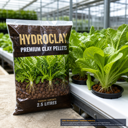 Hydroclay Premium Clay Pellets 2.5 Litres brown package front view