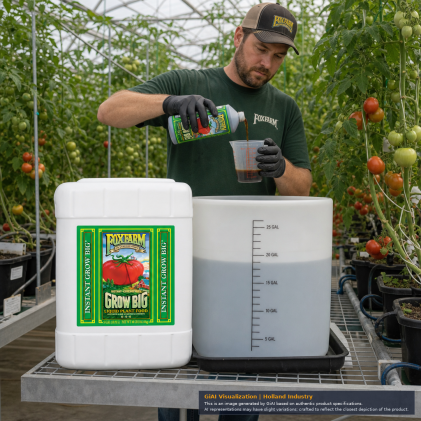 FoxFarm Grow Big 6-4-4 liquid concentrate 20 L white commercial nutrient jug