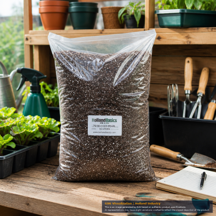 HollandBasics 70/30 Coco Pearl Growing Substrate 10 Litres Pack