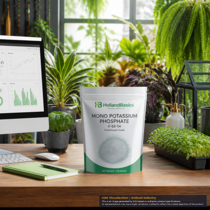 HollandBasics Mono Potassium Phosphate 0-52-34 Fertilizer - 650g Container