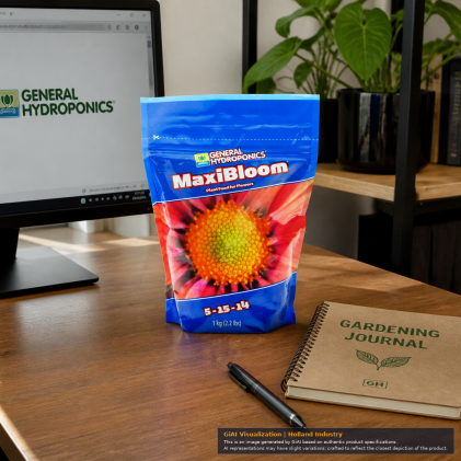 GH MaxiBloom 2.2 LB package front view with bold branding
