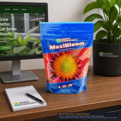 GH MaxiBloom 2.2 LB package front view with bold branding