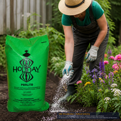 Holiday Perlite 4'CU 112L bag by Perlite Canada Inc.