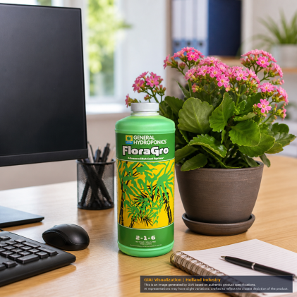 GH FloraGro 1 Litre bottle from General Hydroponics