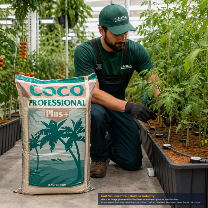 Canna Coco Professional Plus 50 Litres bag for plant growth.