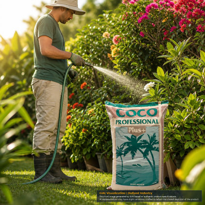 Canna Coco Professional Plus 50 Litres bag for plant growth.